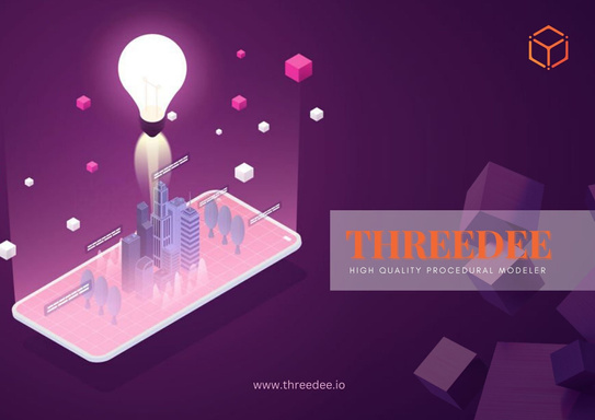 Threedee - High Quality Procedural Modeler