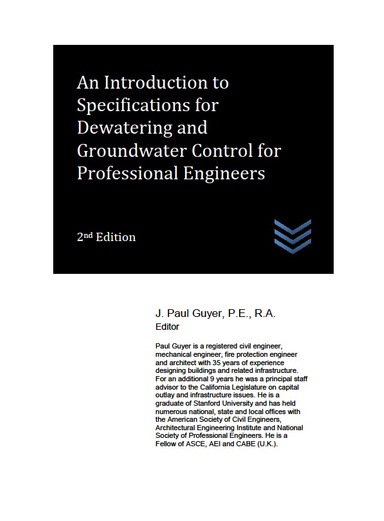 An Introduction to Specifications for Dewatering and Groundwater Control for Professional Engineers