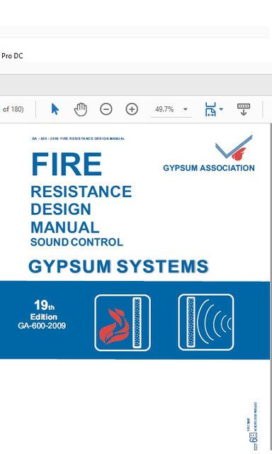 FIRE RESISTANCE DESIGN MANUAL