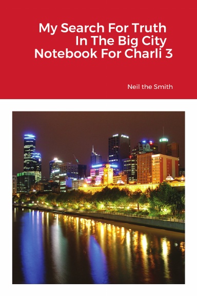 My Search For Truth In The Big City Notebook For Charli 3