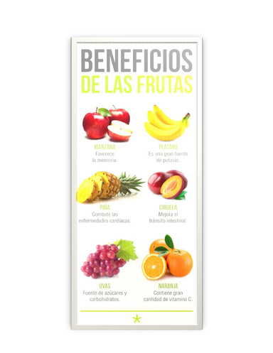 BENEFICIO DE LAS FRUTAS