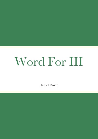 Word For III