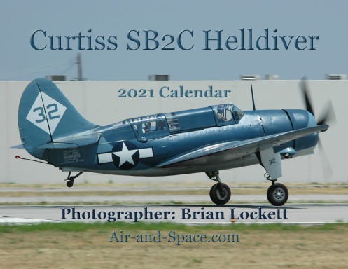 Curtiss SB2C Helldiver, 2021 Calendar