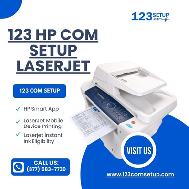 123.hp.com/setup LaserJet Printer Assistance