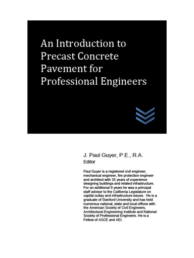 An Introduction to Precast Concrete Pavement for Professional Engineers