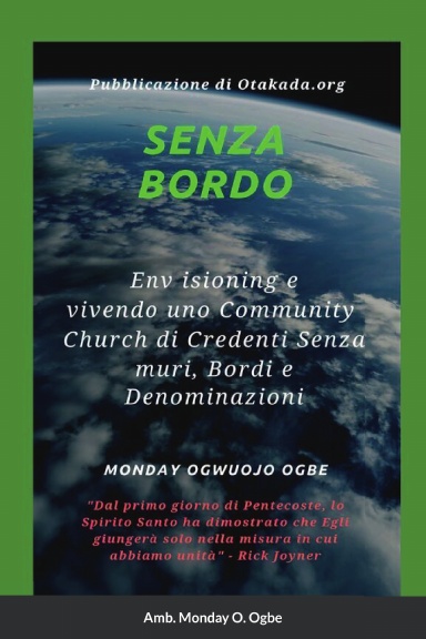 Senza bordo Env isioning e vivendo uno Community Church di Credenti Senza muri, Bordi e Denominazioni