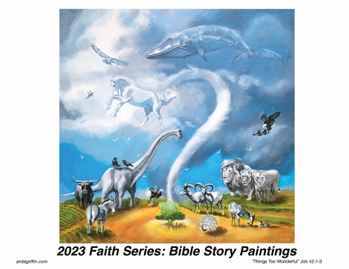 2023 Faith Calendar: Bible Story Paintings