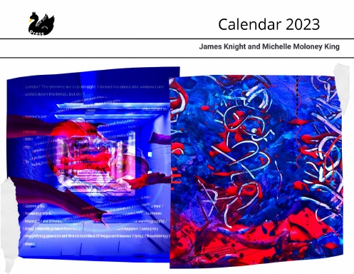 2023 Visual Poetry Calendar - James Knight and Michelle Moloney King