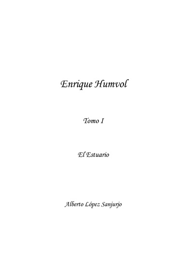 Enrique Humvol Tomo I
