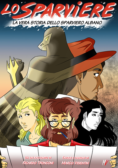 Lo Sparviere - fumetto a colori e racconto