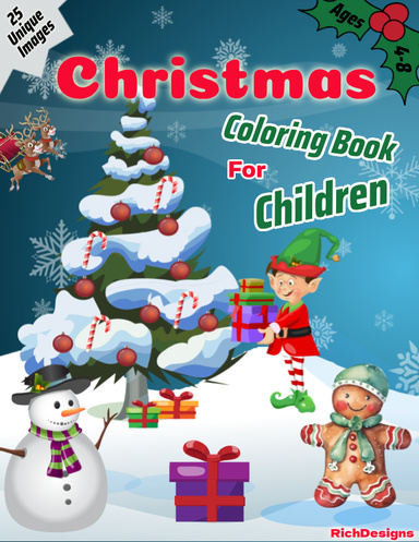 Christmas Coloring Book For Children