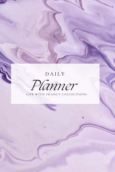Plum Daily Planner (Coil)