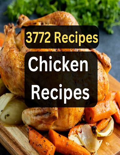 3772 Chicken Delicious Recipes - Perfect eBook For Every Chicken Lover !