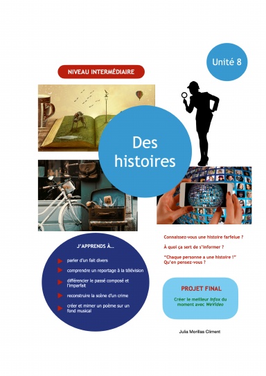 Unité 8 : Des histoires – Activités niveau intermédiaire