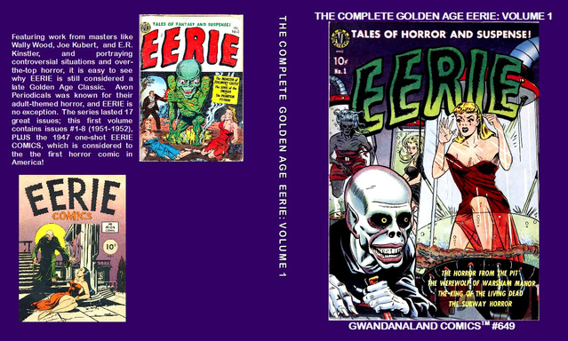 The Complete Golden Age Eerie: Volume 1 (E)