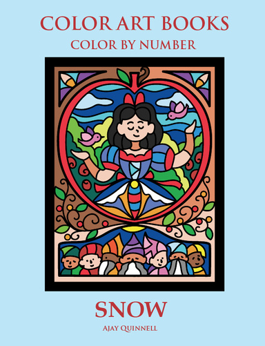 Snow - Color By Number Book