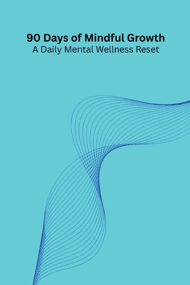 Blue Mindfulness Journal | Guided Spiral Notebook for Reflection, Self-Care & Personal Growth