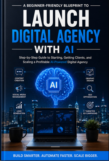 A SIMPLE STEP-BY-STEP GUIDE TO LAUNCH YOUR DIGITAL AGENCY WITH AI
