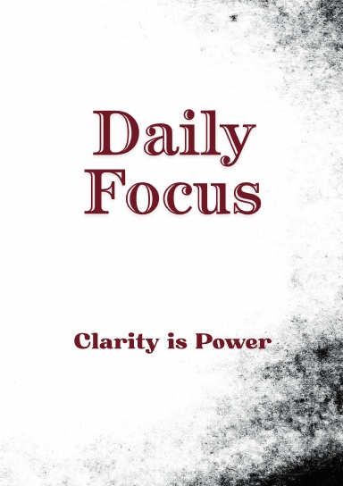 Daily Focus Planner