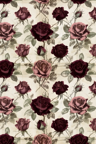 Antique Roses Journal | Paperback Lined Notebook for Writing, Notes & Journaling