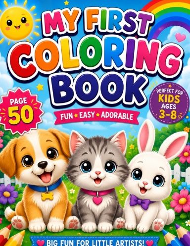 My First Coloring Book