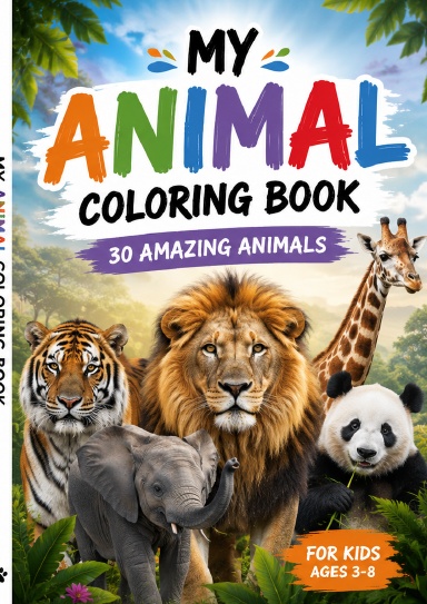 My Animal Coloring Book