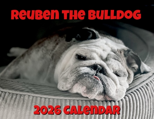 Reuben the Bulldog 2026 Calendar