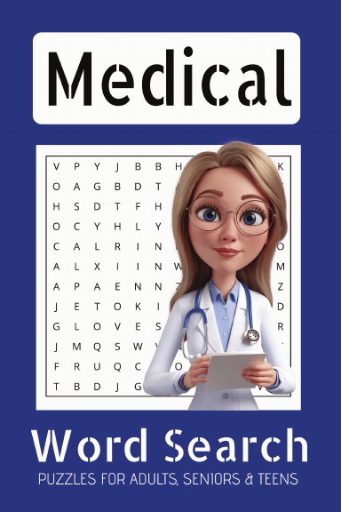 Medical Terms Word Search Puzzle