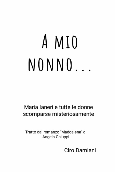 A MIO NONNO…