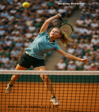 PRISCA : LE TENNIS ou LA VIE