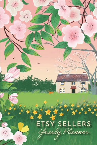 Etsy Sellers Weekly Planner - Apple Blossom - undated