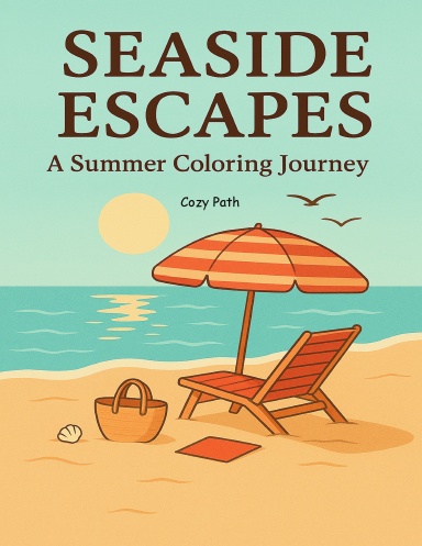 Seaside Escapes: A Summer Coloring Journey
