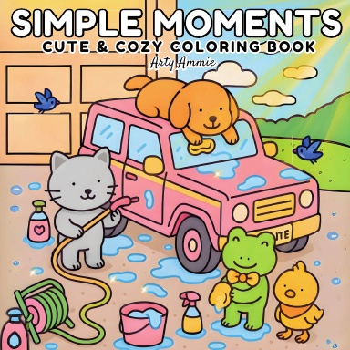 SIMPLE MOMENTS COLORING BOOK