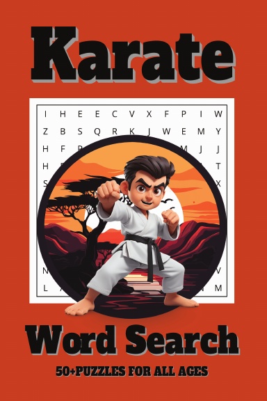 Karate Word Search Book