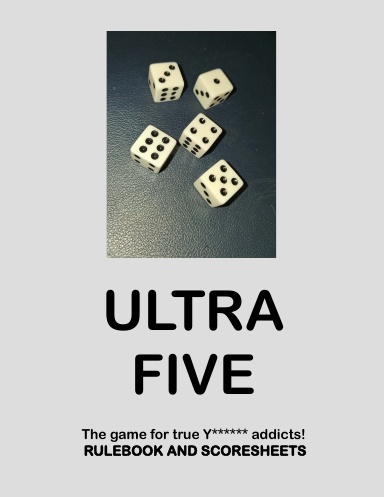 ULTRA FIVE Rulebook and Scoresheets
