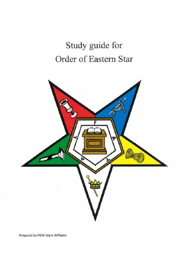 Study guide for Order  of Eastern Star
