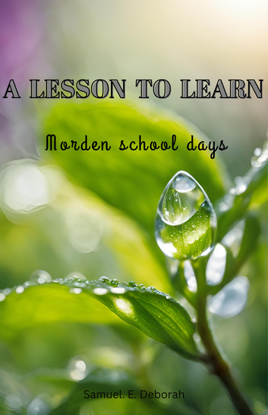 A LESSON TO LEARN