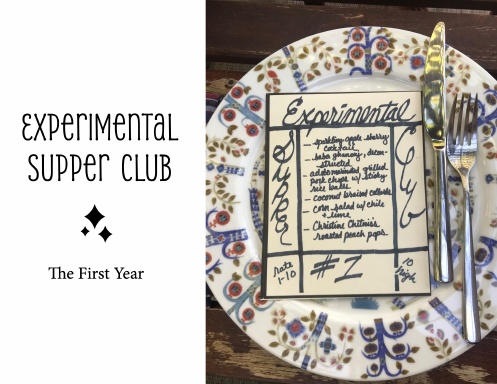 Experimental Supper Club: The First Year