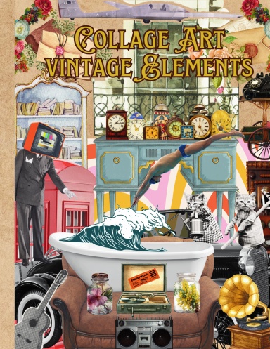 Collage Art Vintage Elements
