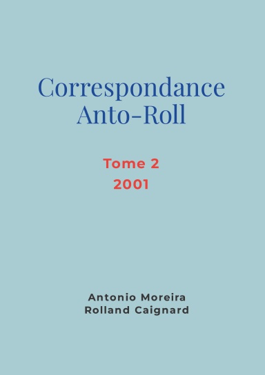 Correspondance Anto-Roll 2001