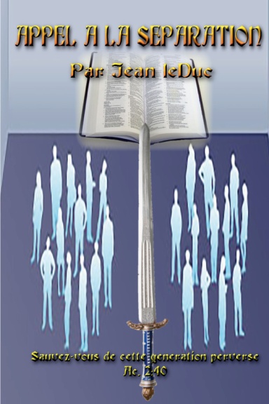 APPEL À LA SÉPARATION