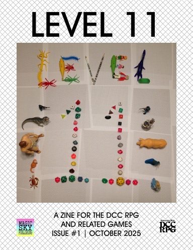 Level Eleven, Issue #1 for DCC RPG (Dungeon Crawl Classics) (Print + PDF Edition)
