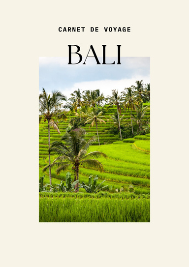 carnet de voyage Bali