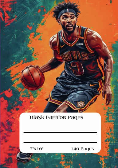 Blank Interior Pages, 7"x10",140 Pages