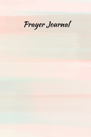 Pastel Stripes Prayer Journal