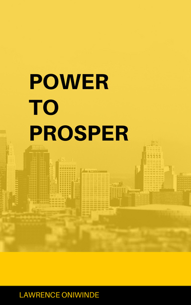 POWER TO PROSPER
