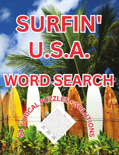 SURFIN' USA WORD SEARCH