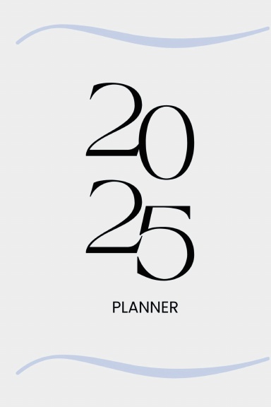 Ultimate Weekly Planner:  light blue
