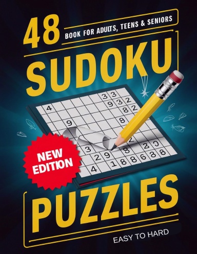 Ultimate Sudoku Challenge: 48 Puzzles to Train Your Brain