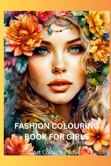 Fashion Colouring Book For Girls |Art Colouring Book